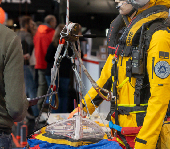 Seilbergung | © Congress Messe Innsbruck Seilbergung | © Congress Messe Innsbruck