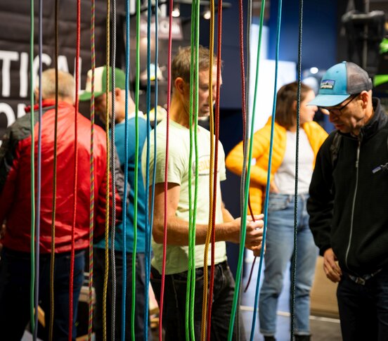 Alpinmesse Kletterseile | © Congress Messe Innsbruck Alpinmesse Kletterseile | © Congress Messe Innsbruck