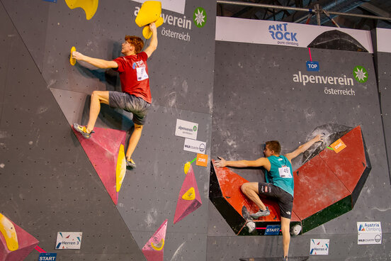 BlocAlpin Bouldercup auf der Alpinmesse | © Congress Messe Innsbruck BlocAlpin Bouldercup auf der Alpinmesse | © Congress Messe Innsbruck