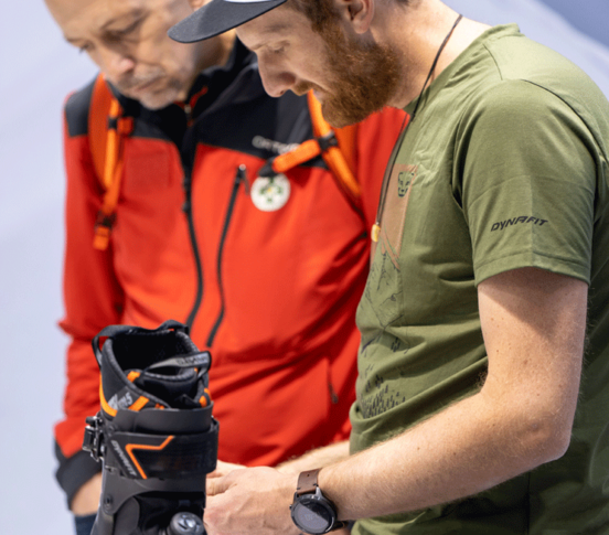 Beratung auf der Alpinmesse | © überall GmbH Beratung auf der Alpinmesse | © überall GmbH