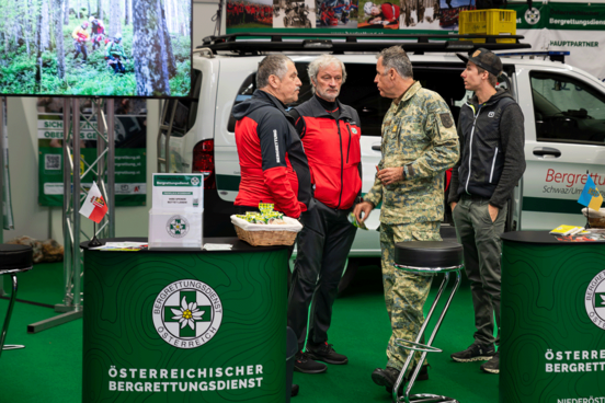Bergrettung auf der Alpinmesse | © Congress Messe Innsbruck Bergrettung auf der Alpinmesse | © Congress Messe Innsbruck
