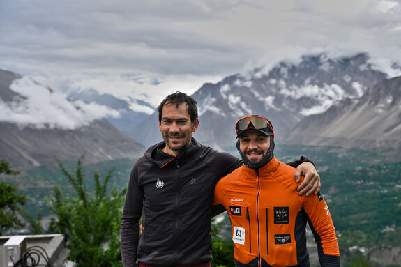 Lukas Wörle und Aleš Česen im Shimshal-Tal | © Vincent Wörle